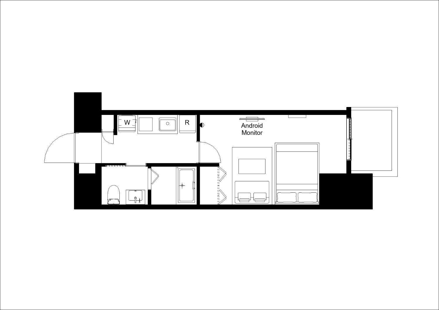 Lighthouse Otsuka Apartment Tokyo Ruang foto